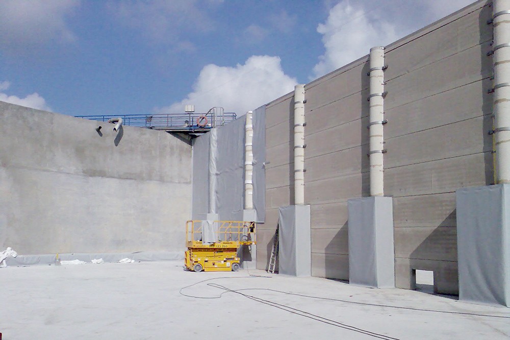 Refuerzo estructural de depósitos (AGRICONSA)